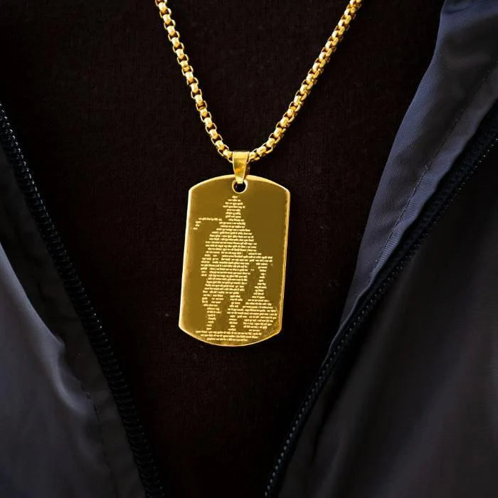 Hanuman Chalisha Pendant with Chain - Limited Edition