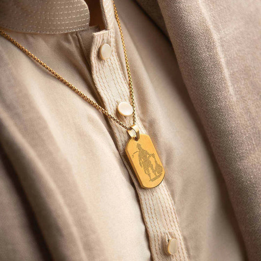Hanuman Chalisha Pendant with Chain - Limited Edition